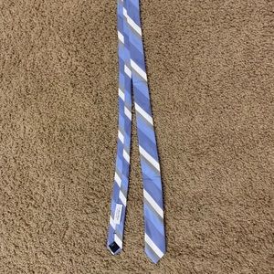 Calvin Klein striped skinny tie